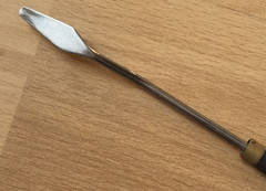Grumbacher Trowel Shape Painting Knife 876-8 Japan in Box Flexible Steel Stamp