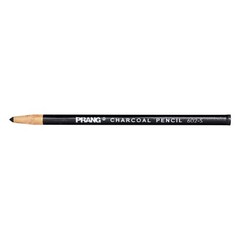 Charcoal Pencils Soft Paper Wrapped Black 12 Count 60200
