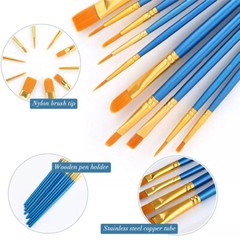 Miniature Model Paint Brushes Fine Detail Painting Brushes 20/40/80/100PC Lot