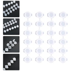 30Pcs Mini Empty Paint Cups Paint Storage Containers Plastic Paint