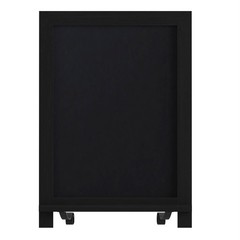 10 Pack 12″ x 17″ Tabletop or Wall Mount Magnetic Chalkboards – Black