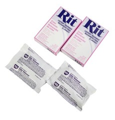 Pack of 2 Rit Dye Laundry Treatment Color Remover 2-Ounce”, Colorless/White