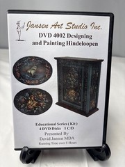 Designing Painting Hindeloopen Educational David Jansen 4 DVD Set 8+ Hours
