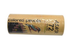 Aenir Colored Pencils Set 72 Colors Multicolor Art Drawing Sketch Tube Case