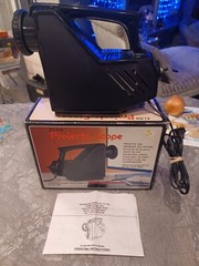 Vintage Projecta Scope w/ Original Box & Instructions- Fully Detailed,Works,Mint