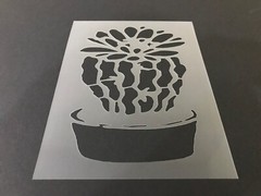 Cactus #6 Stencil 10mm or 7mm Thick, Crafts, Cacti, Desert, Succulent