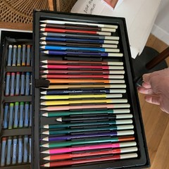 Artist’S Loft All-Media Art Set in Aluminum Case – All-In-One Art Set- EUC