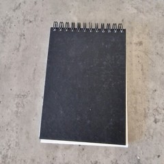 A6 Acrylic Rough Surface Ring Binder Pad White Rough Surface 200gsm 20 Sheets UK