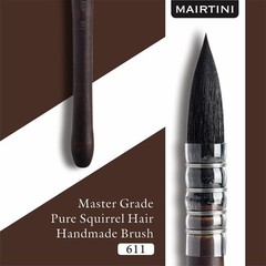 0# Professional Mixed Squirrel Mop Round Fine Tip Watercolor Brush Art Paint