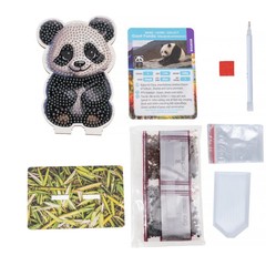 CraftBuddyUS PANDA Crystal Art Wildlife Buddies