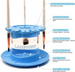 Paint Brush Cleaner Rinse Cup Foldable Brushes Holder Cup for Acrylic Watercolor