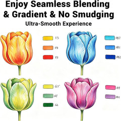 Alcohol Markers Brush & Fine – 217 Colors Double Tipped Art Markers for Adult Co