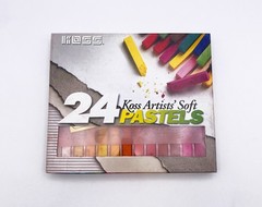 24 Koss Artists’ Soft Pastels *PLEASE READ DESCRIPTION!