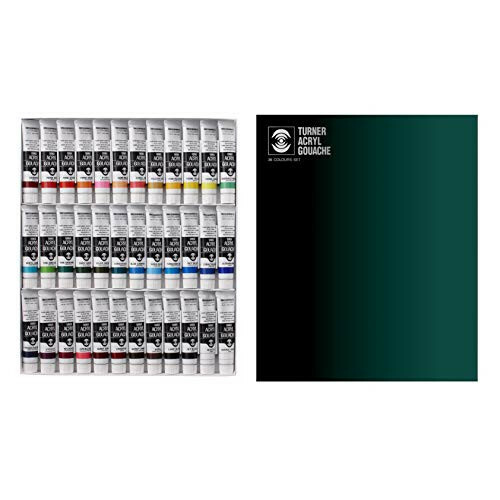 Turner color acrylic gouache 36 color set AG02036C 20ml (No. 6) [NEW]