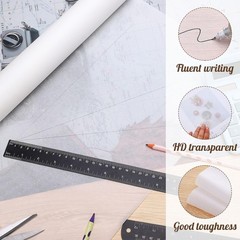 Tracing Paper Roll 17in x 25yd White Translucent Sewing Sketch