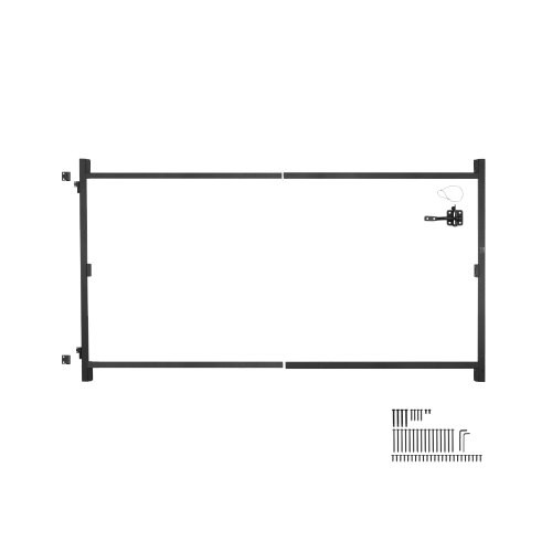 Gate Building Kit, Fits60 to 96in Wide Openings, Up from 4 to 5 ftHigh Fence…