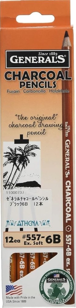 General Pencil 557-6B of 12