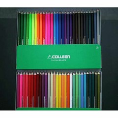 COLLEEN 60 Colored Pencil Set Hexagon 60 colors 775-60 Art Drawing Painting
