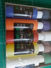 Little Masters Tempera Paint by Rock Paint 9 Colors NEW NIP Made in USA