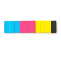 Palomino Blackwing Pencil Special Replacement Eraser 10 pcs Set Various Colors