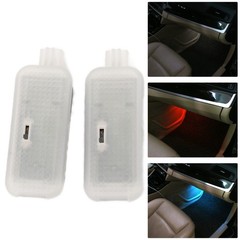LED Car Door Light Adjustable 3 Colors For KLDX