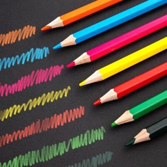 36 Color Pencils Drawing Kit sketching Oil Base Professional Grade Vibrant set