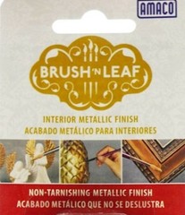 GOLD LEAF Brush ‘n Leaf Metallic Leafing Paint golden Gilding and Finish 76630K