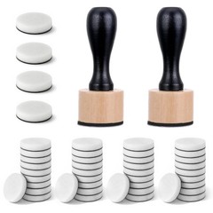 46 Pcs Mini Ink Blending Tool Set, 2 Round Mini Applicator Tools and 44 Foam …