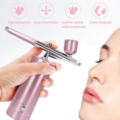 Airbrush Kit Wireless Portable Air Compressor Nail Art Makeup Spray Gun