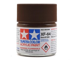 Tamiya XF-64 Flat Red Brown Acrylic Paint (23ml) [TAM81364]