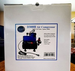 Paasche D3000 1/8 HP Air Compressor New In Box