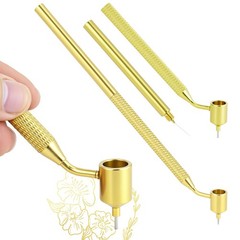2x Car Touch Up Paint Pen 0.5mm Vehicle Detailing Fine Line Painting Writer Tool