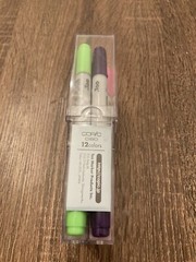 copic ciao markers 12 colors
