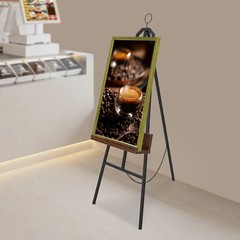 Heavy Durable Metal Artist Painting Easel Display Board Tripod Stand For Wedding