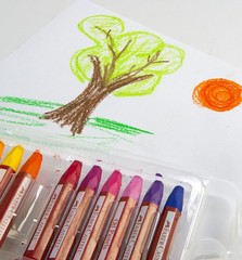 Faber-Castell Blendable Oil Pastels In Durable 24 Count (Pack of 1), Multi