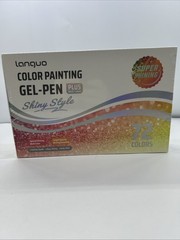 72 Colors Glitter Pen Set, High-capacity Color Neutral Pen, Marker Drawing Pen,