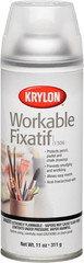 K01306 Workable Fixatif Spray Clear, 11-Ounce Aerosol,Matte