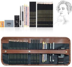 Drawing Pencils Sketch Pencil Art Supplies Set for Kids Adults beginners Profess