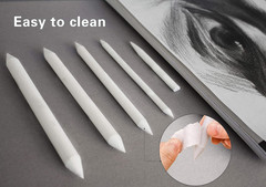 N NOROCME 12 PCS Blending Stumps and Tortillions Paper Art Blenders with Sandpap