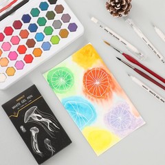 HNIHUY Gold Silver White Gel Pens 1 mm, 0.8 mm Extra Fine Point Opaque Archiv…