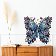 Retro Butterfly Diamond Painting Kit 5D DIY Art Craft for Beginners