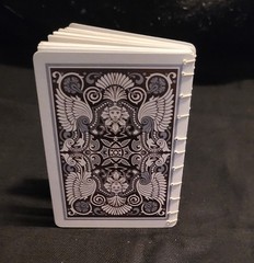 Playing card sketchbook/notebook – Bicycle Pluma cards – 50 pages