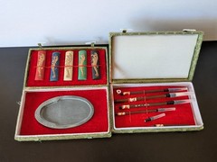 Japanese Calligraphy * Sumi Ink Set + Sumi Brush Set