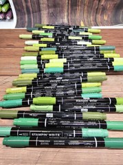 Stampin’ UP! Stampin’ Write Markers Old Style – Greens- You choose Color