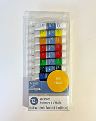 Artist’s Loft Oil Paint 12 Tubes of 0.4 fl oz 12 Classic Colors High Quality NEW