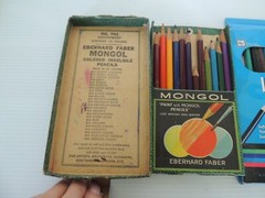 Loew Cornell Watercolor Pencils pack of 14 N+MONGOL WEBERHARD FABER PENCIL USED