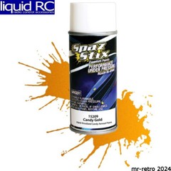 Spaz Stix 15209 Candy Gold Aerosol Paint 3.5oz Can