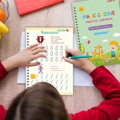Writing Practice For Kids Age 3-5 Children’s Magic Copybooks Grooved useful