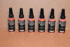6 Orange Metal Head 4mm Paint Markers 2Oz Crafts Metal Wood Marking Auto Salvage