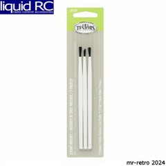 Testors 281201 3 Piece Economy Assorted Brush Set